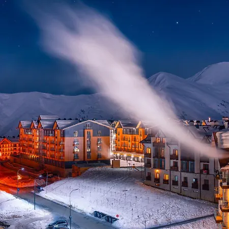 New Gudauri Sweet Apartment With Fireplace And View The Gondola Lift Exterior photo