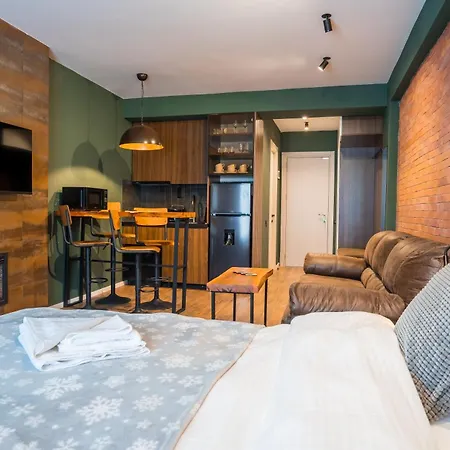 New Gudauri Sweet Apartment With Fireplace And View The Gondola Lift Exterior photo