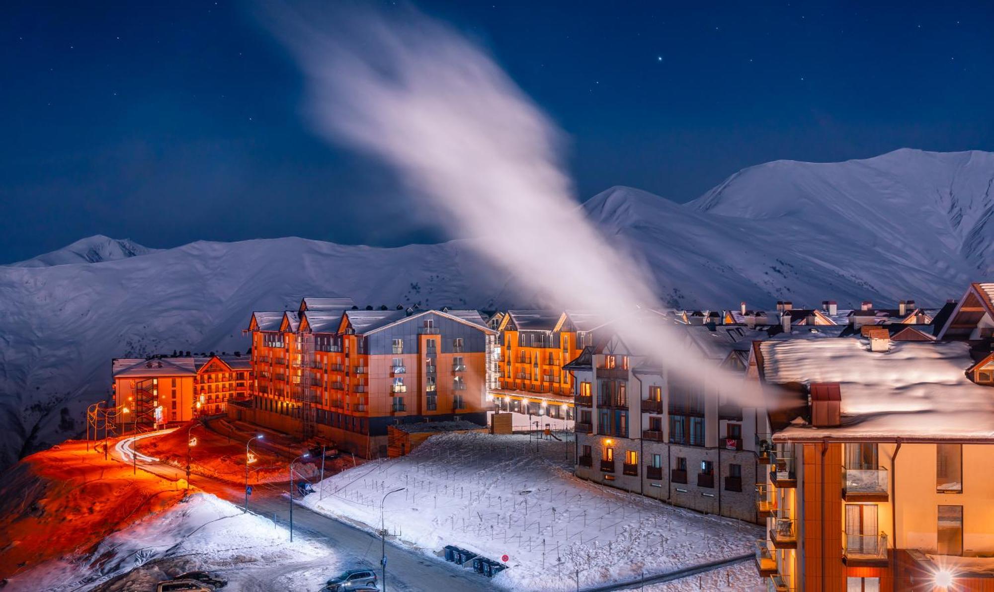شقة New Sweet With Fireplace And View The Gondola Lift *